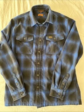 Men’s Superdry wool shirt jacket - L
